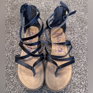 Blowfish Women's Black Sandals